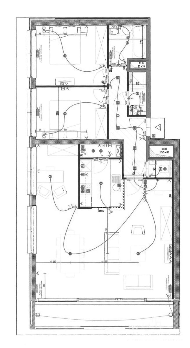 Prachtig ongemeubeld appartement 2 kamers + Terras!!!  foto 16