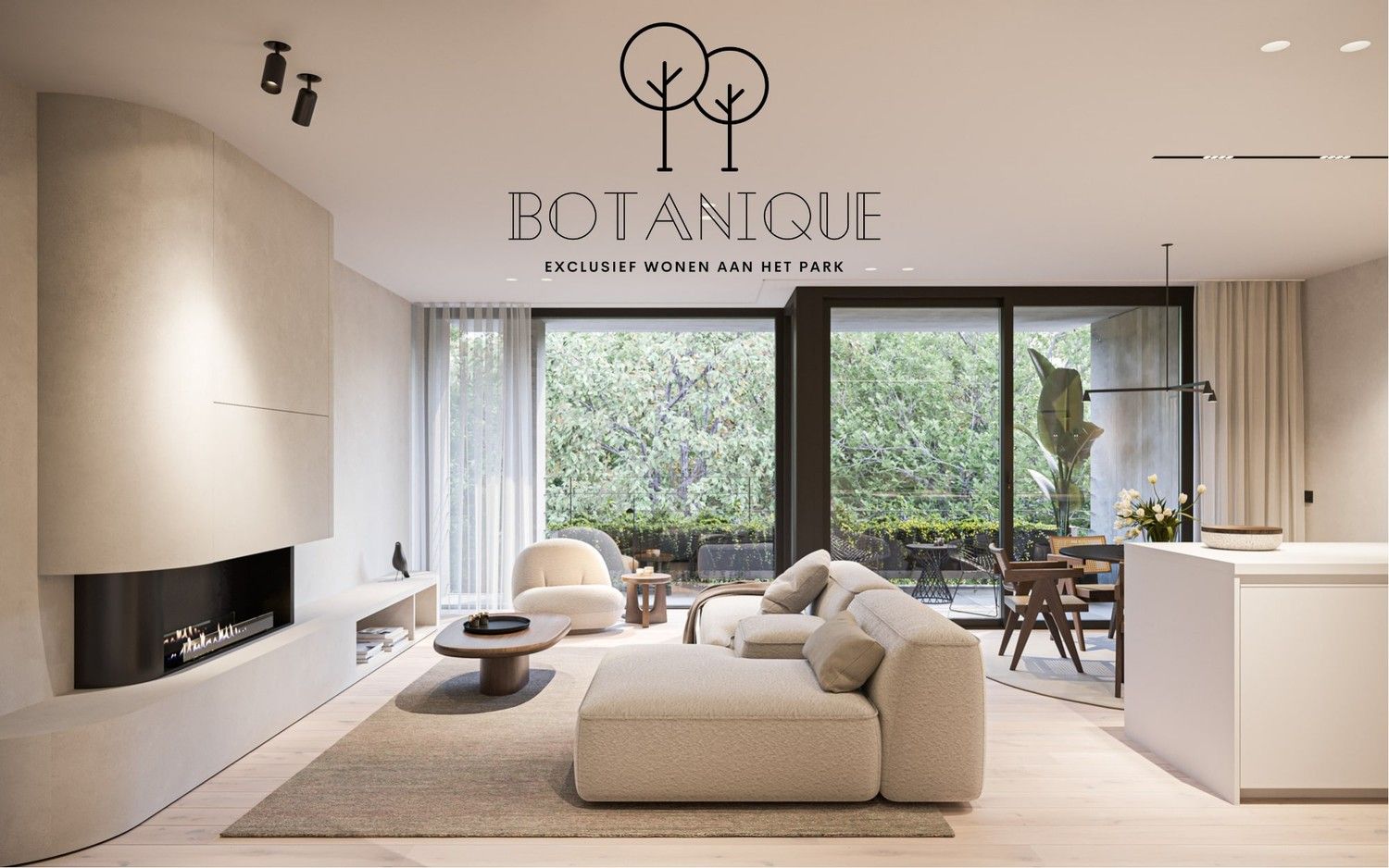 Botanique. Synoniem voor exclusief wonen aan het Gentse Citadelpark. foto {{pictureIndex}}