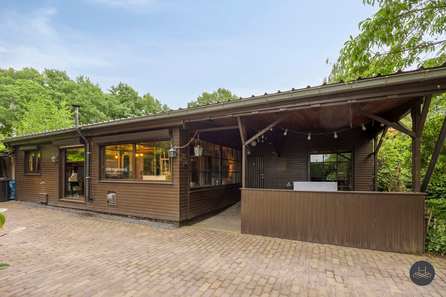 Ruime vakantiewoning in het groen (geen domicilie) foto 4