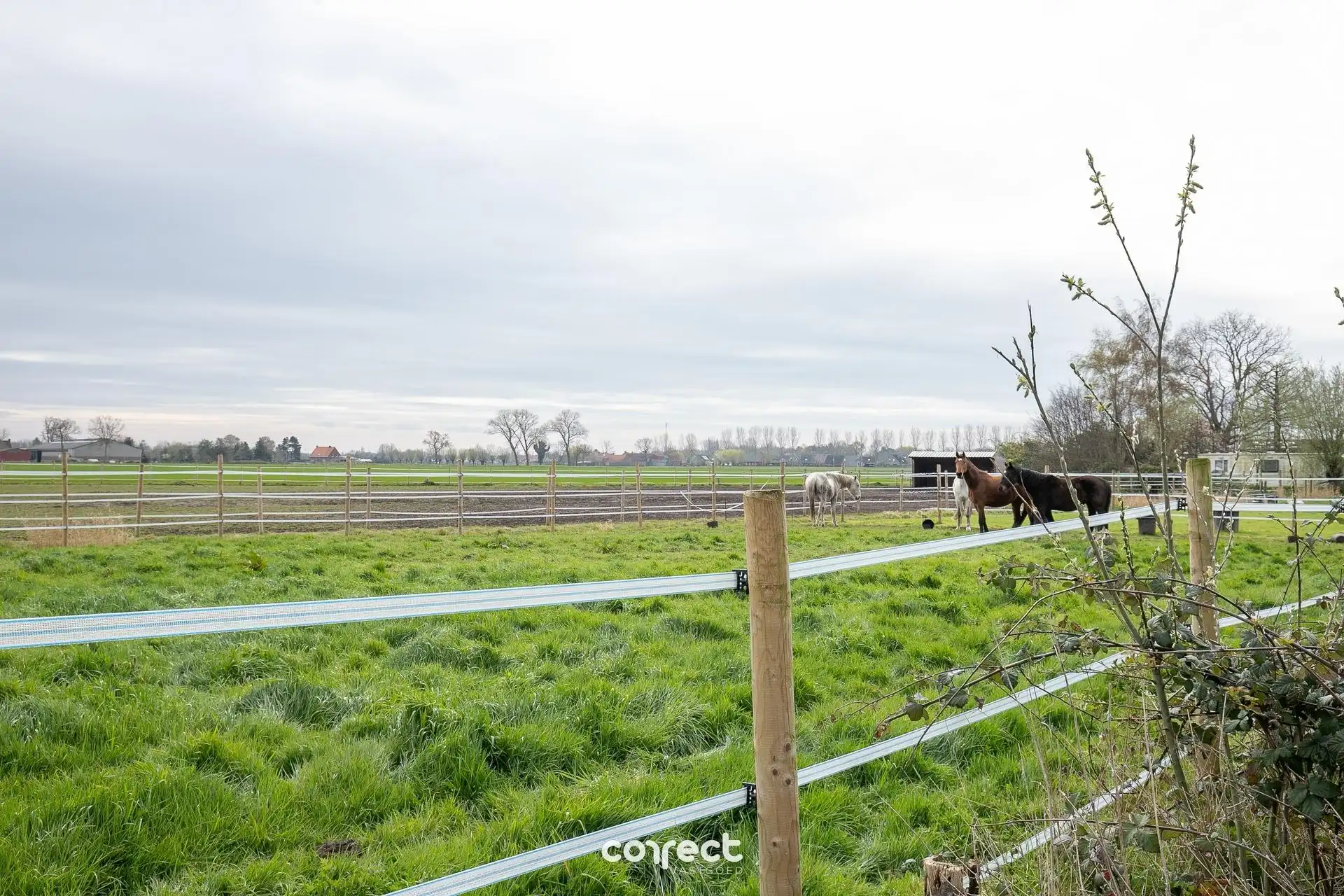 Halfopen bebouwing met garage gelegen op een gunstige ligging en prachtig zicht op de velden. foto 11