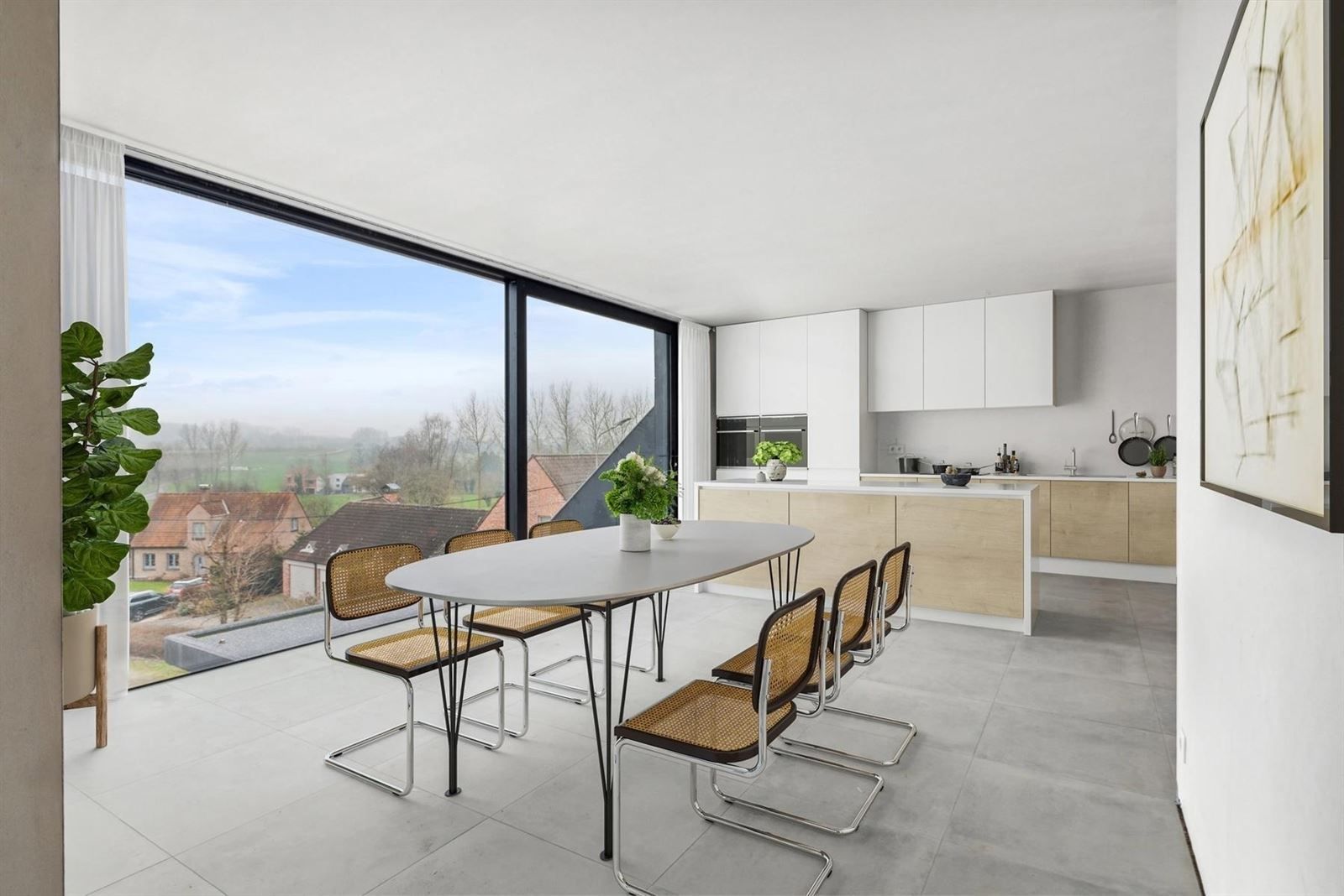 Penthouse met ruim terras aan de rand van het cen foto 2