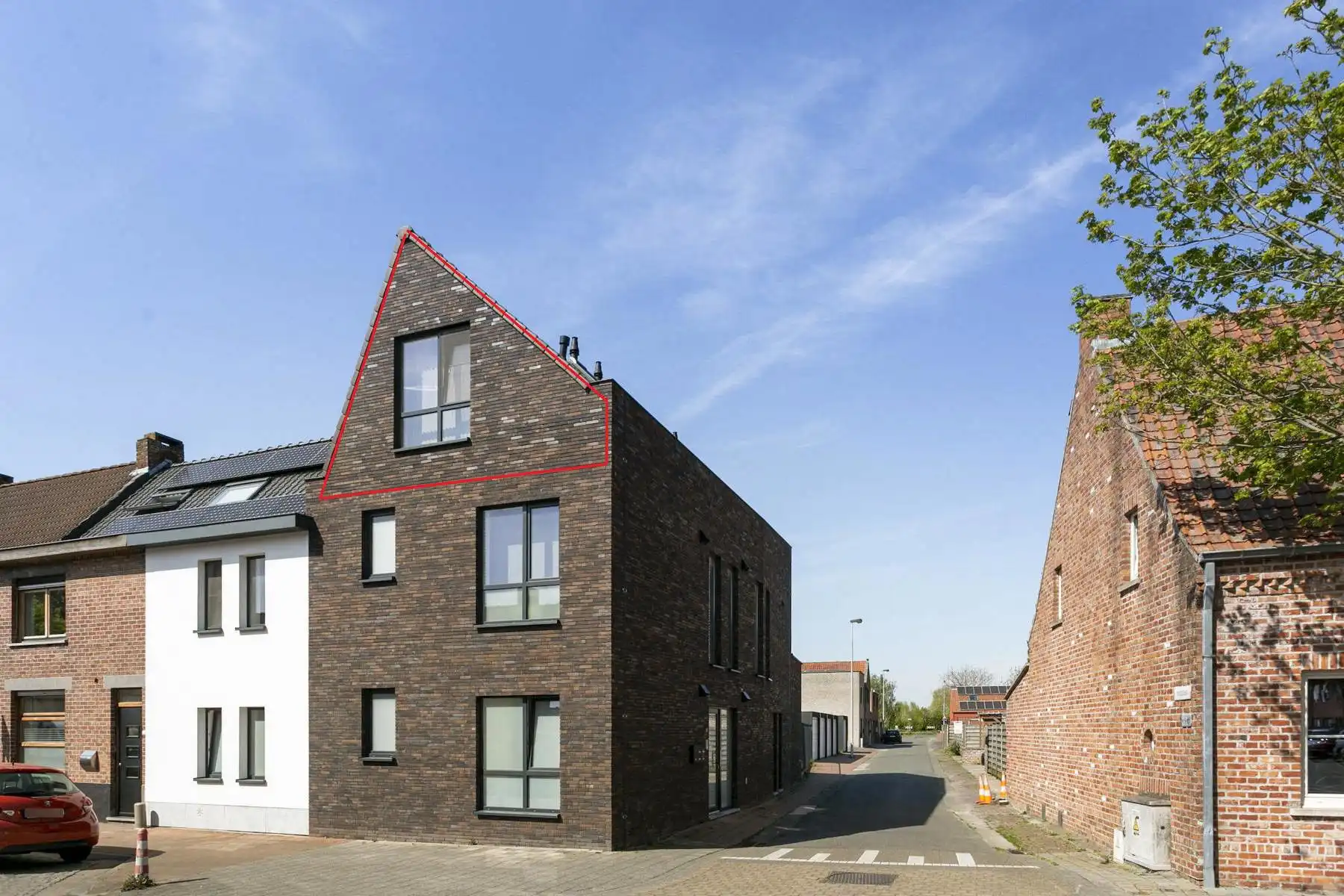 1 slaapkamer dakappartement met garage foto {{pictureIndex}}