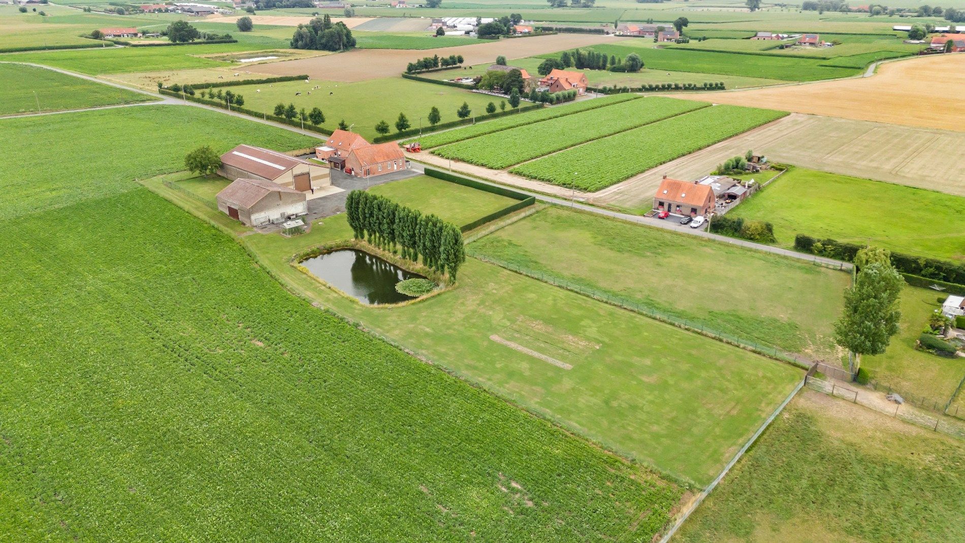 Landelijke woning met ruime loods en grote verzorgde tuin in Moorslede/Slypskapelle foto 3