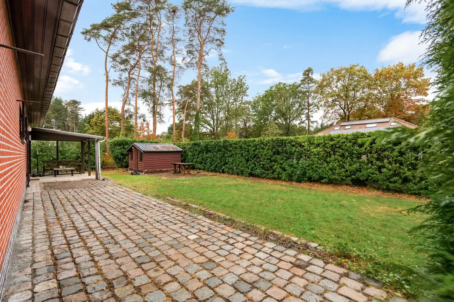 Gelijkvloerse woning met 3 slpkrs en garage in Grasheide foto 18