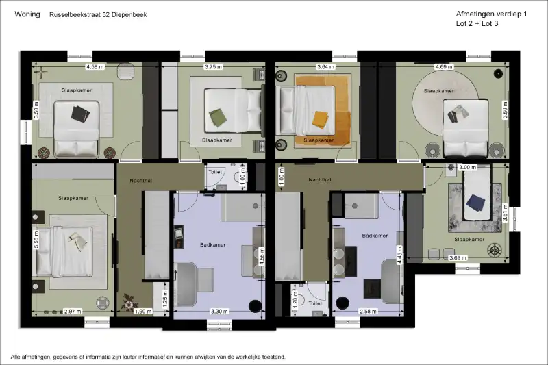 Moderne halfopen nieuwbouwwoning met 4 slaapkamers en 2 badkamers met carport foto 9