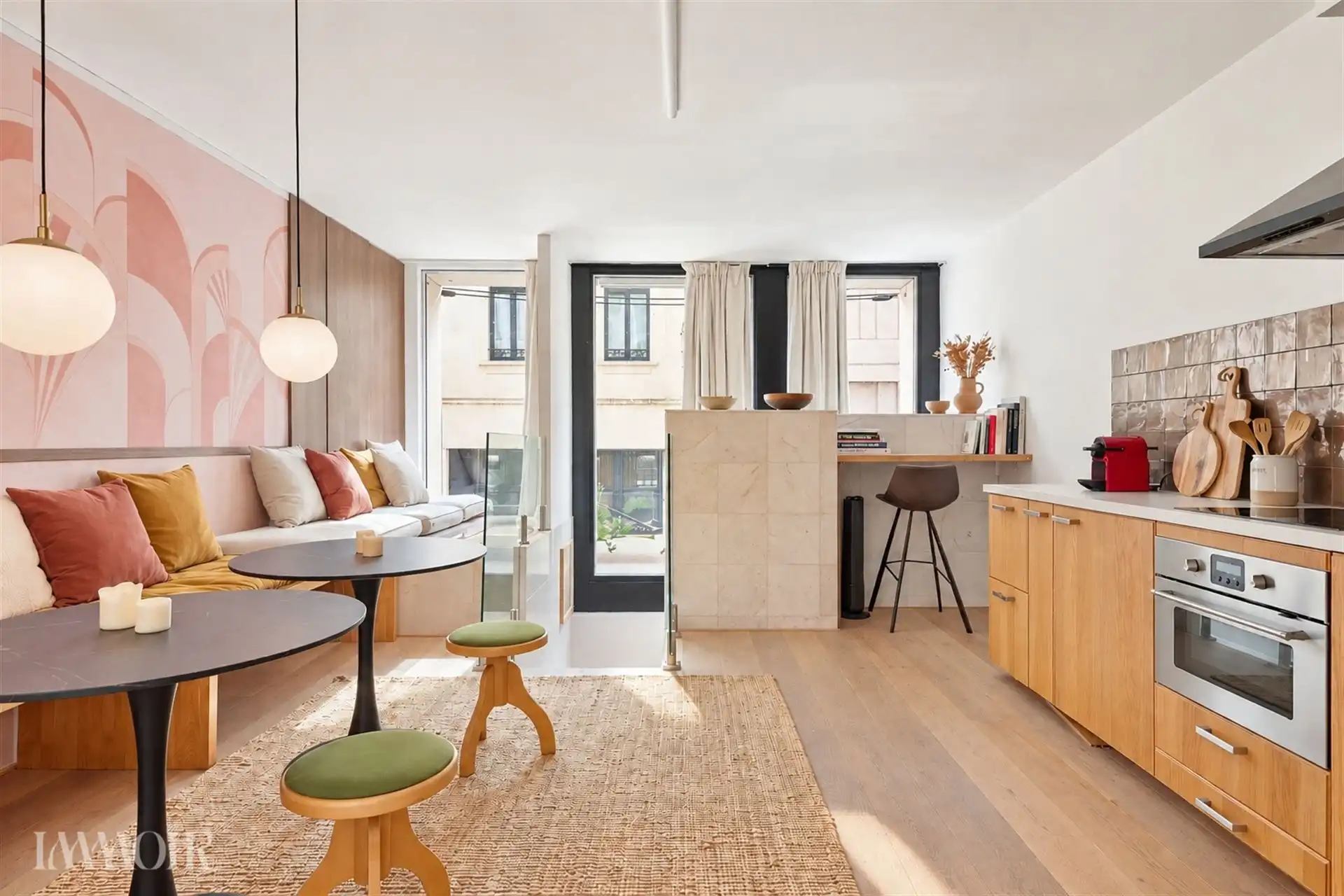 Charmante duplex met 2 slaapkamers. foto 3
