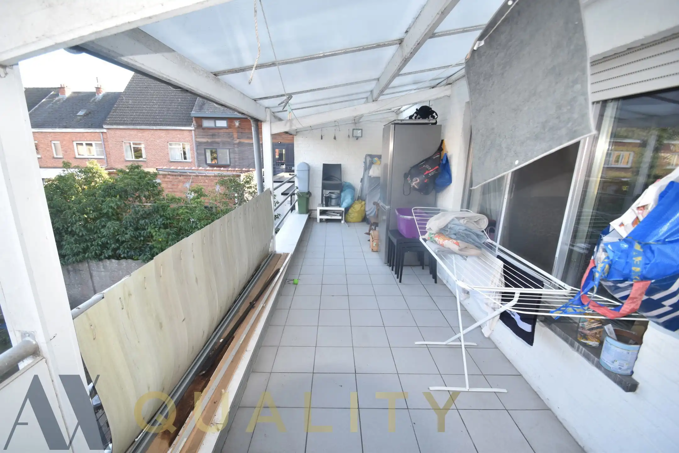Rustig gel. 2 slpk.appt. (95 m²) met overdekt terras en kelder foto 9