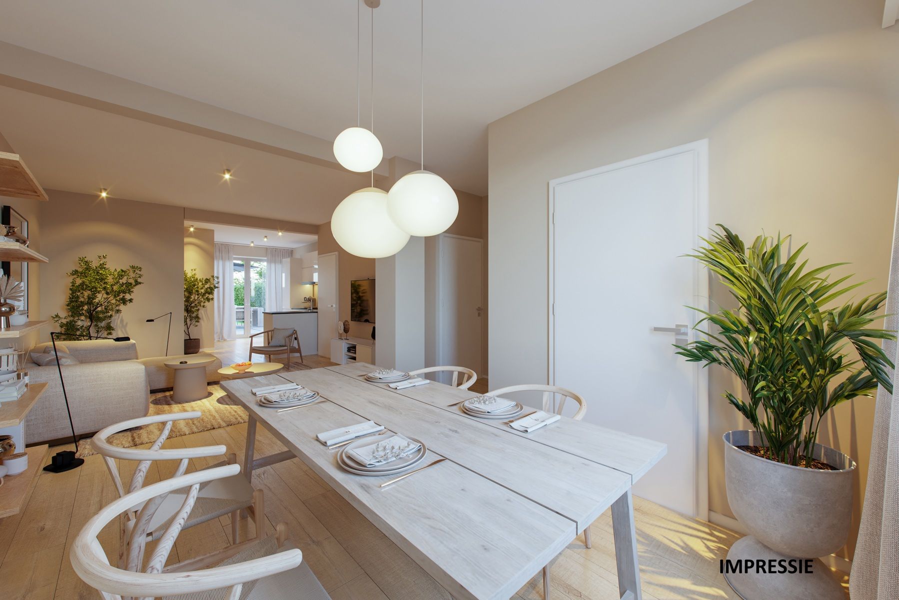Op te frissen eengezinswoning met 2 à 3 slaapkamers en tuin foto 3