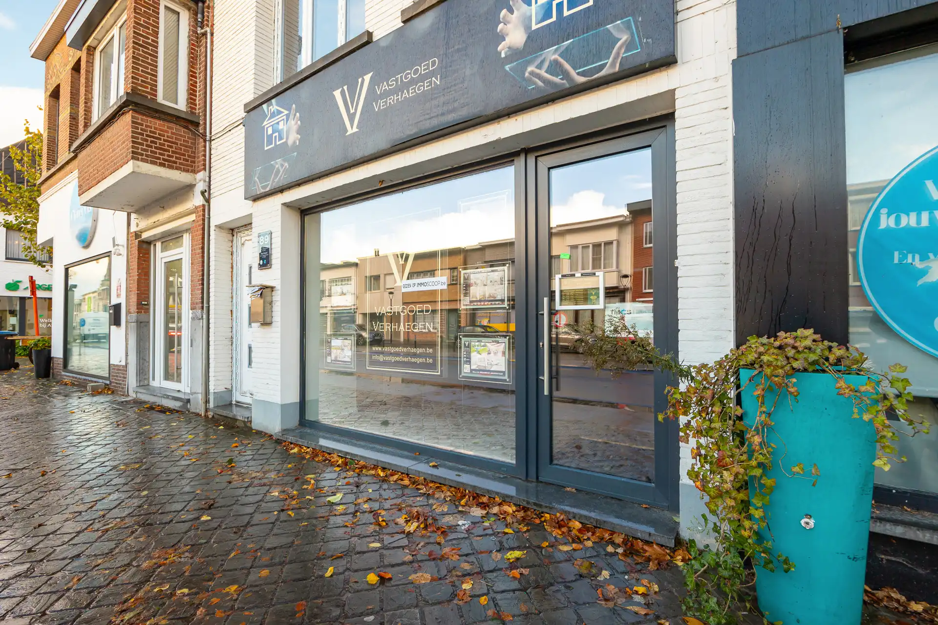 Handelsgelijkvloers op toplocatie in centrum foto {{pictureIndex}}