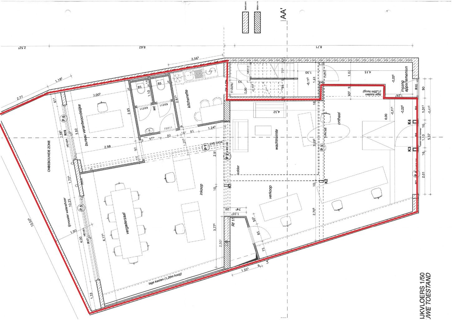 Handels gelijkvloers 125m² met buitenruimte op top locatie. foto 2