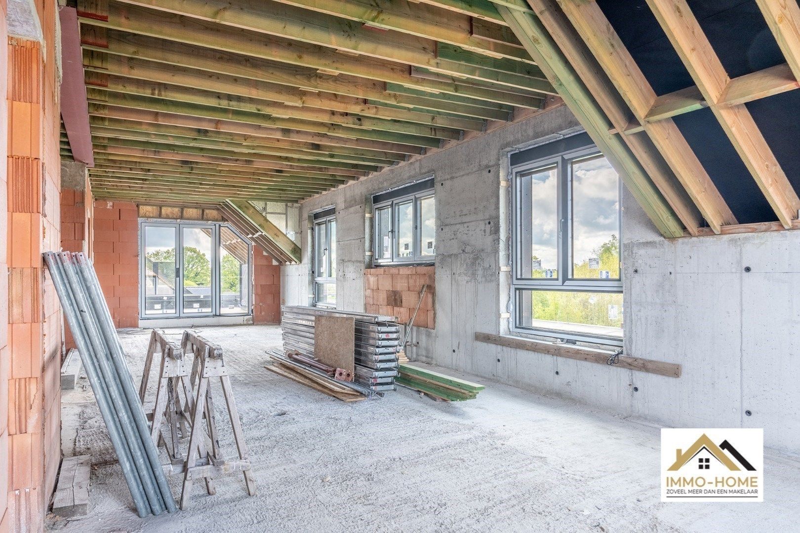 Duplex dakappartement met landelijk uitzicht, aankoop 6% mogelijk!! foto 14