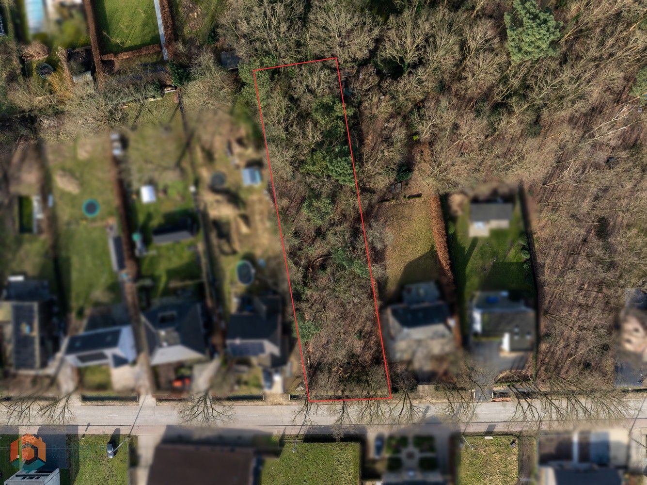 Bouwgrond voor open bebouwing op 1605 m² foto 4