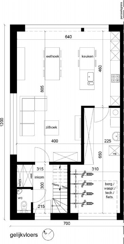 Nieuw te bouwen halfopen woning met vrije keuze van architectuur te Moen. foto 3