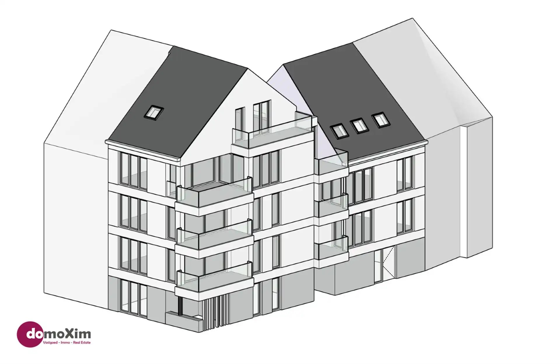 Vergund nieuwbouwproject met 6 units in de binnenstad van Diest!  foto 4