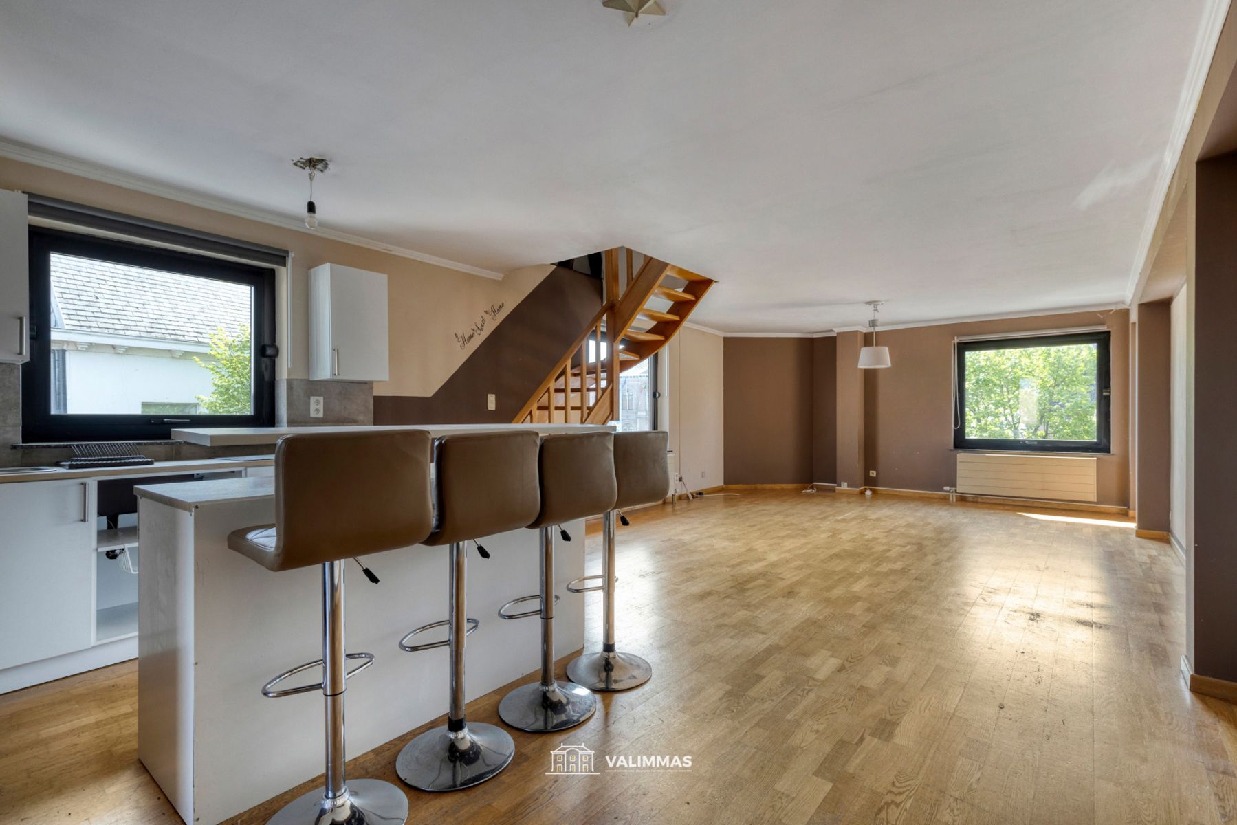 Centrum Asse: ruime handelswoning met terras en grote garage foto 26