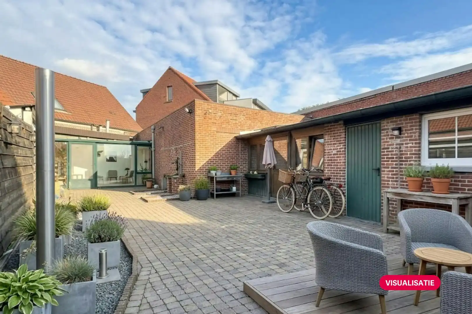 Ruime gezinswoning met diepe tuin in centrum Wuustwezel foto 24