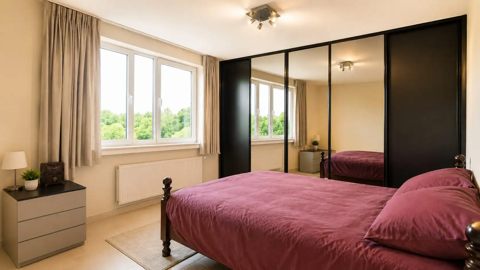 Exclusief appartement van ca. 142 m² met 3 slaapkamers, terras, autostaanplaats en uniek zicht op de Buylaers foto 10