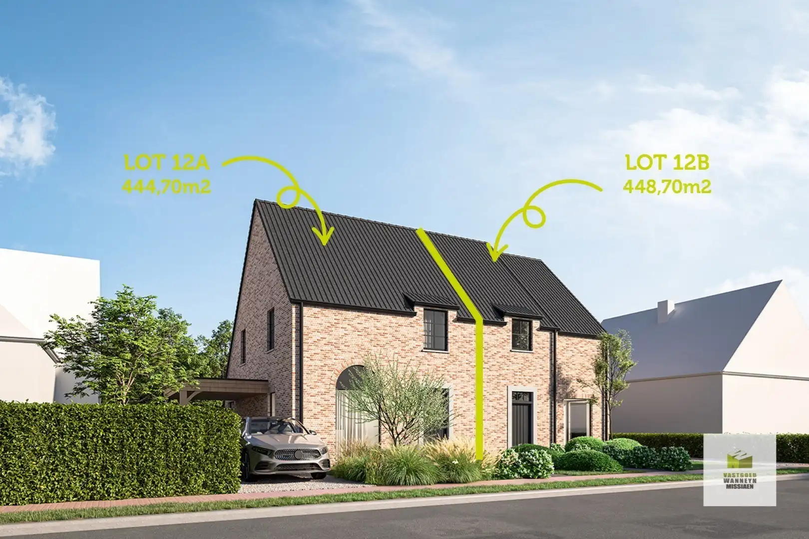 Nieuwbouw koppelwoning te Oedelem in rustige woonwijk foto 4