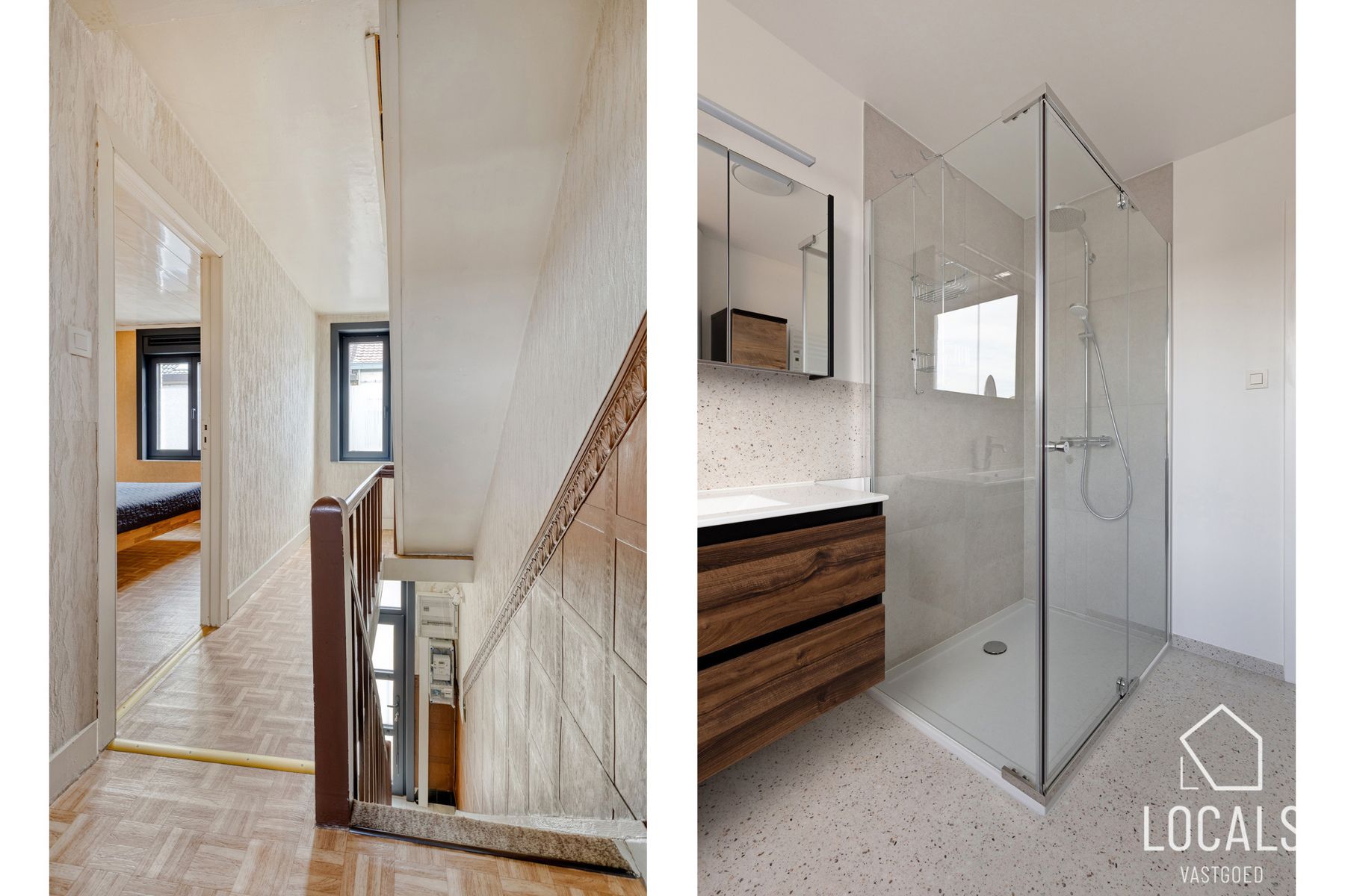 Deels gerenoveerde woning met stadstuin in hartje Ninove foto 10