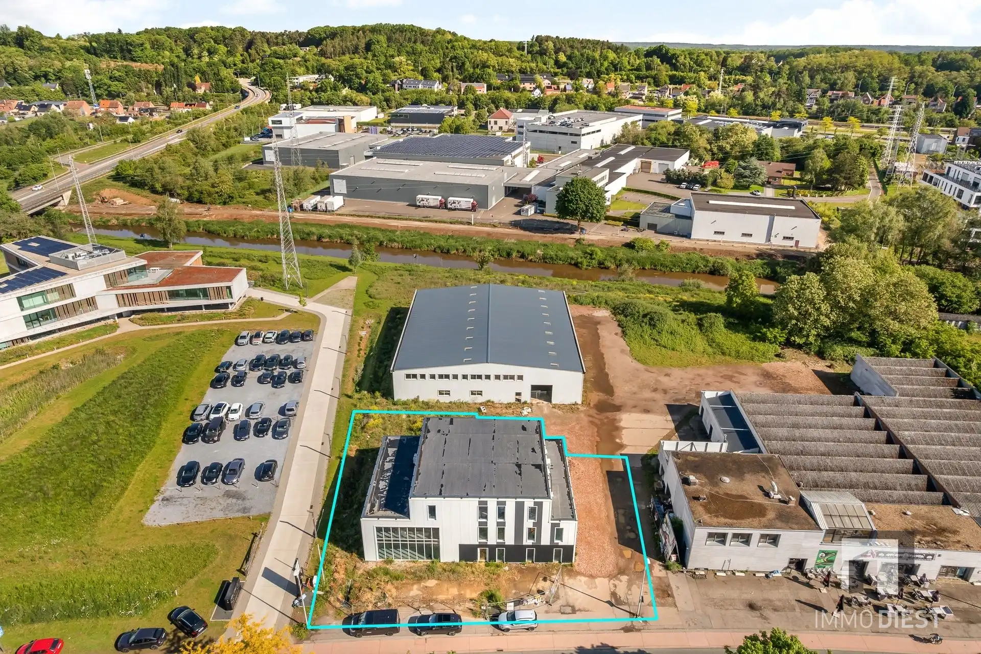 Nieuwbouw loods in KMO-zone Diest foto 37