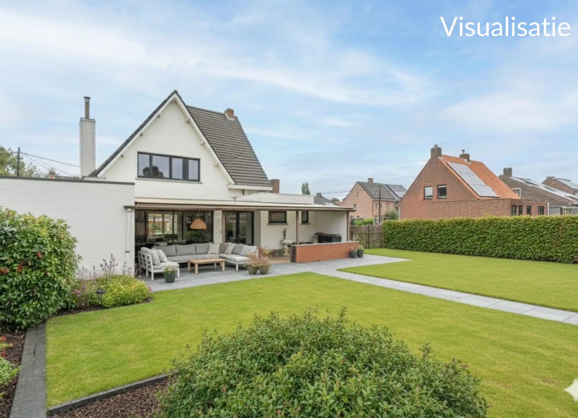 4 slpk woning met ruime tuin en garage te Vosselaar. foto 4