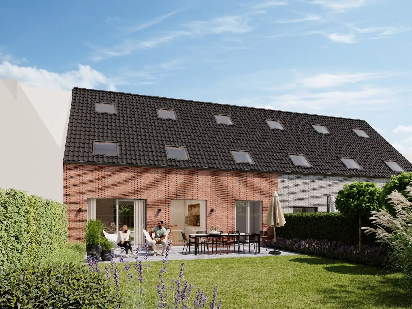 Nieuwbouwwoning met 4 slaapkamers, garage en zonnige tuin in Moorslede foto 2