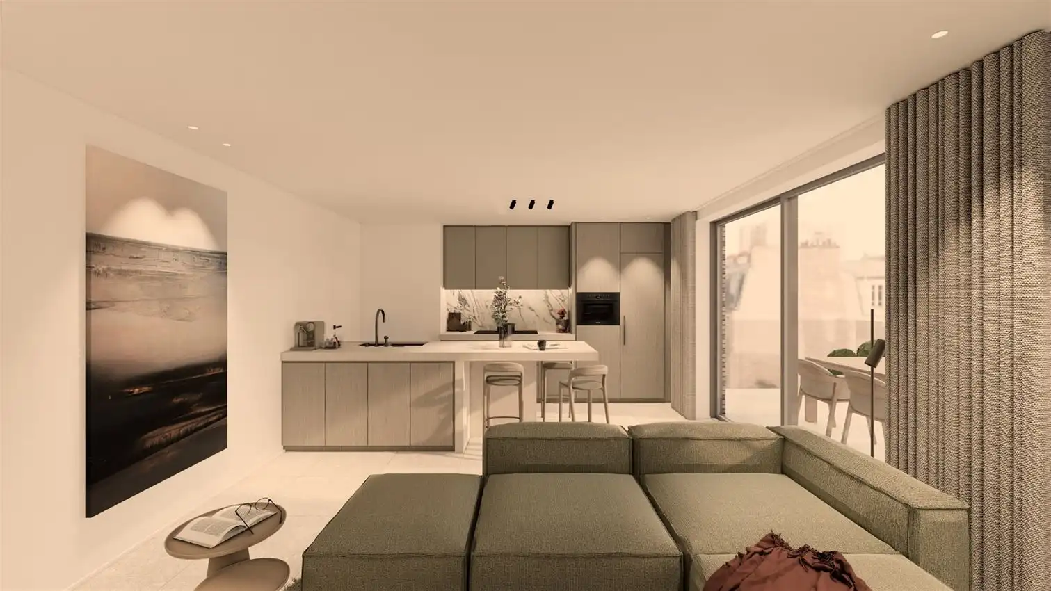 Optimaal ingedeeld tweeslaapkamerappartement van 82m² foto 5