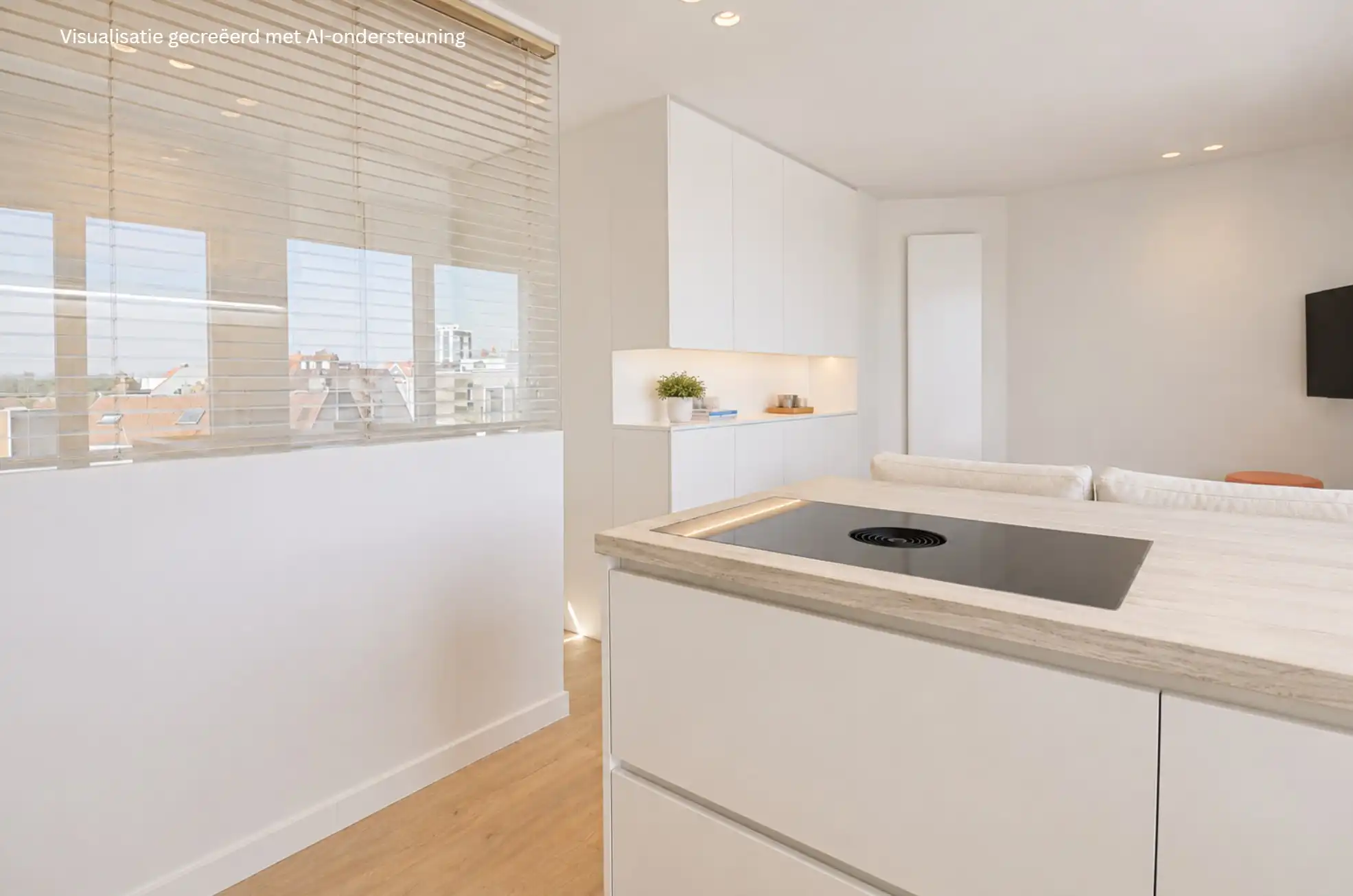 Volledig gerenoveerd dakappartement met een terras van ongeveer 45 m². foto 14