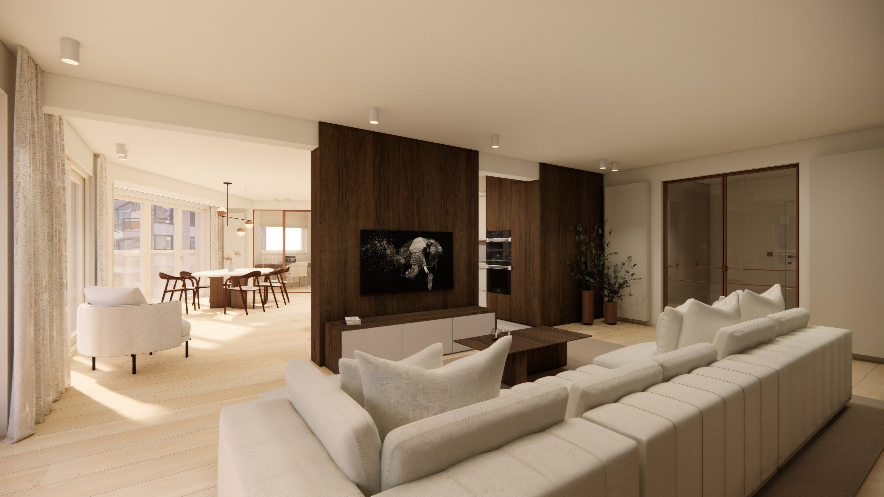 Ruim en prachtig gerenoveerd hoekappartement gelegen aan de westkant van de Lippenslaan foto 3