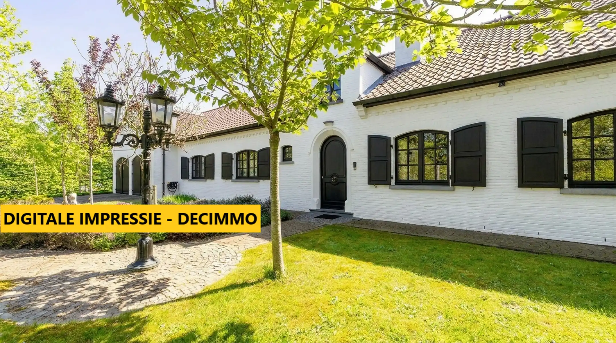 Ruim landhuis op ca. 3010 m² grond met ca. 736 m² bew.opp. foto 46
