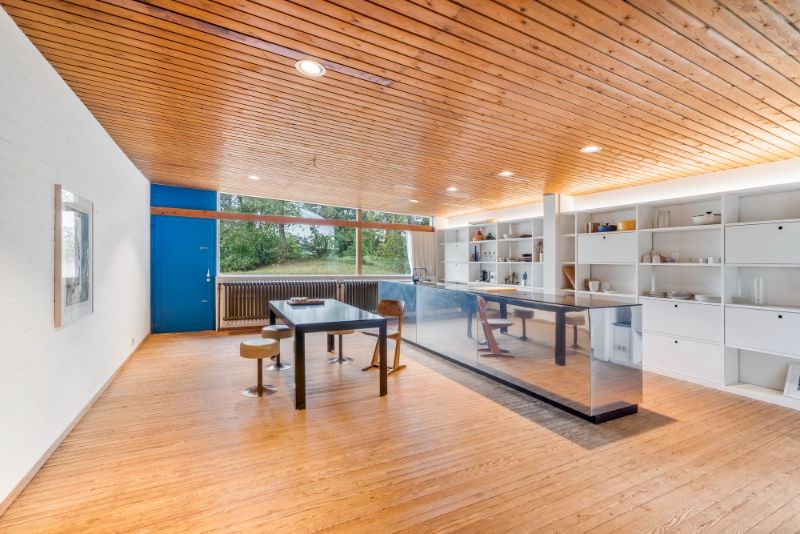 Beschermde modernistische villa op 3146m² gelegen in de Simli-wijk te Nieuwpoort-Bad. foto 13