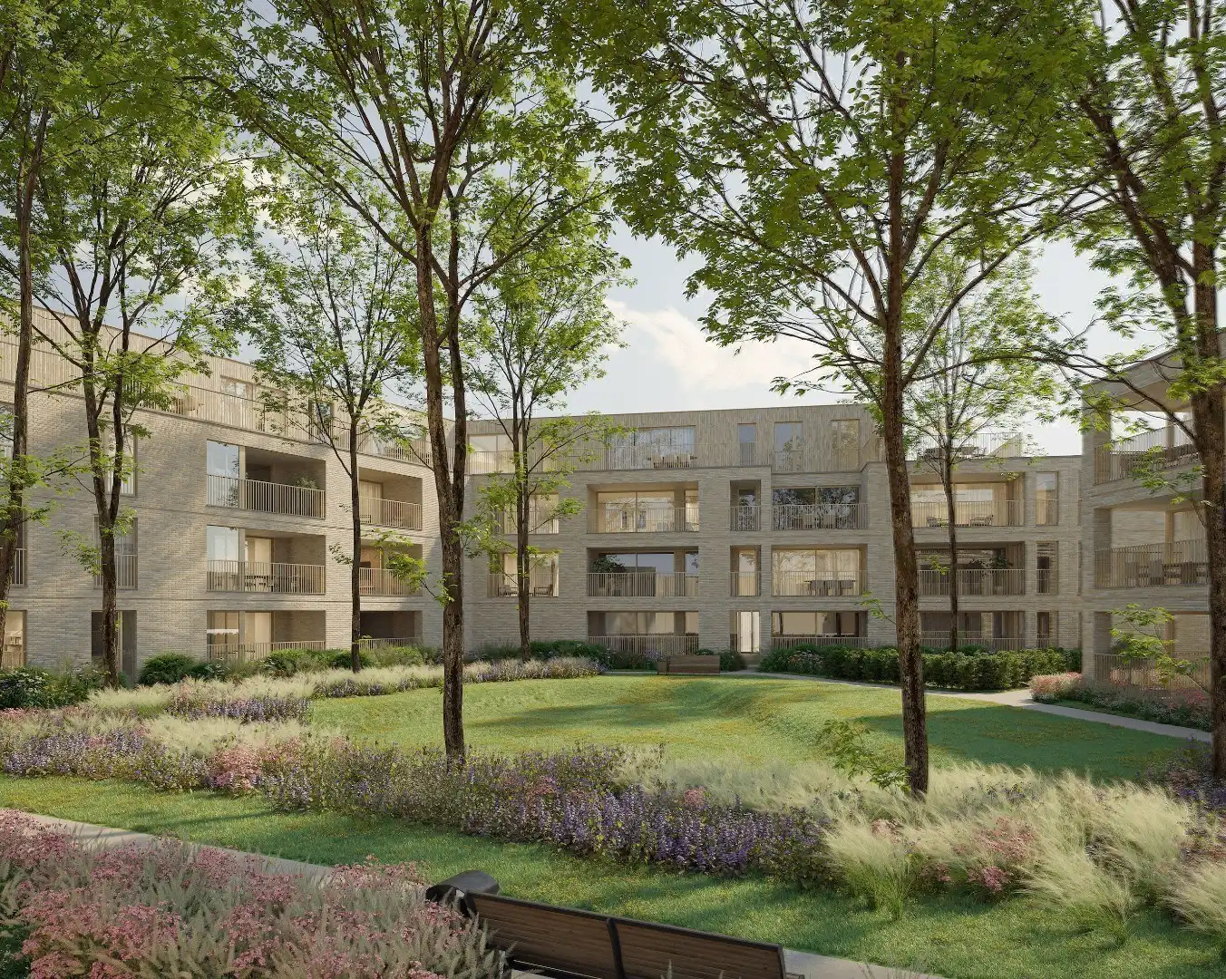 BEN stadsappartementen met binnentuin – 6% BTW + lanceringsactie! foto {{pictureIndex}}