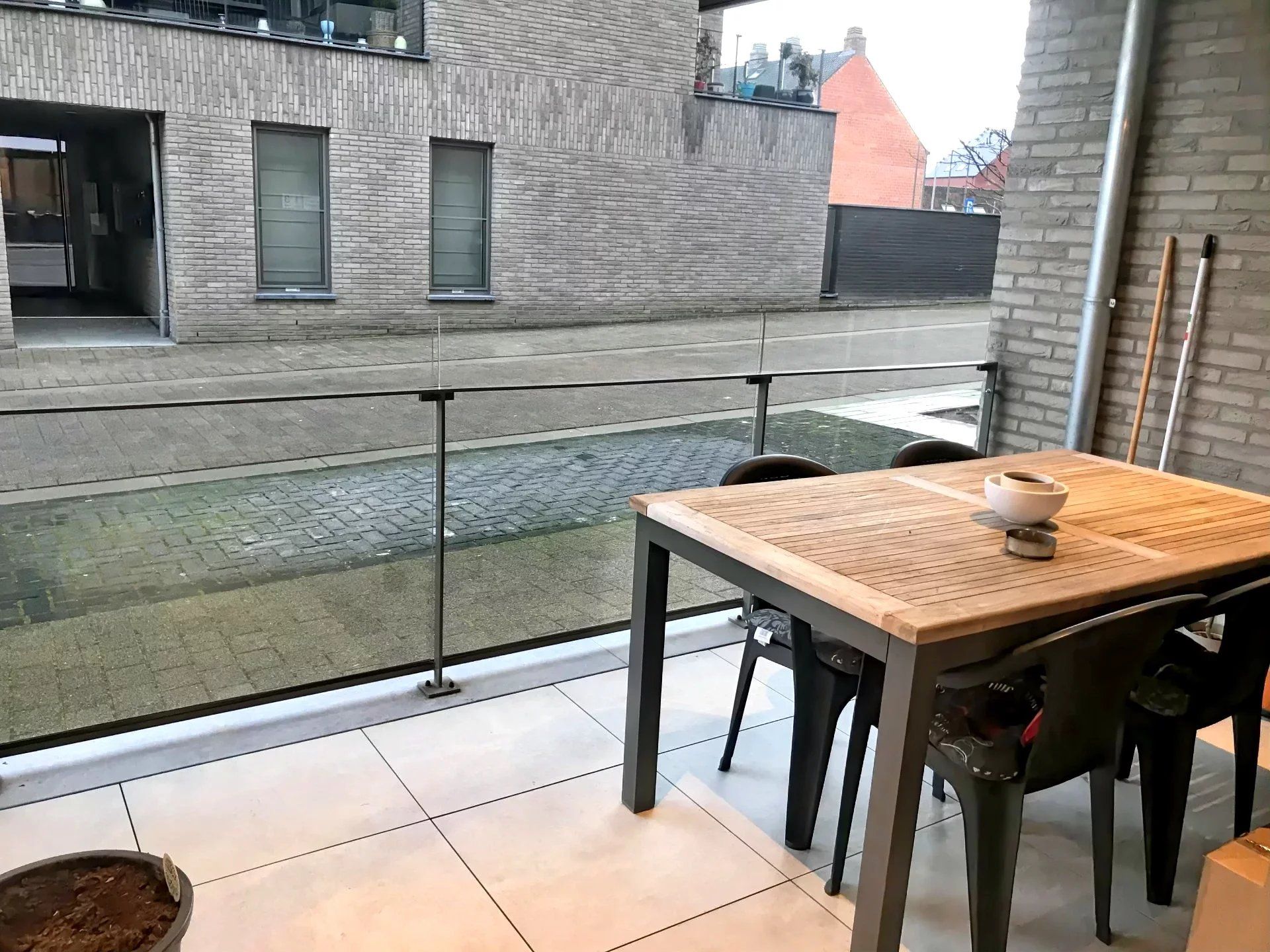 Gelijkvloers appartement met 2 slaapkamers en overdekt terras foto 10