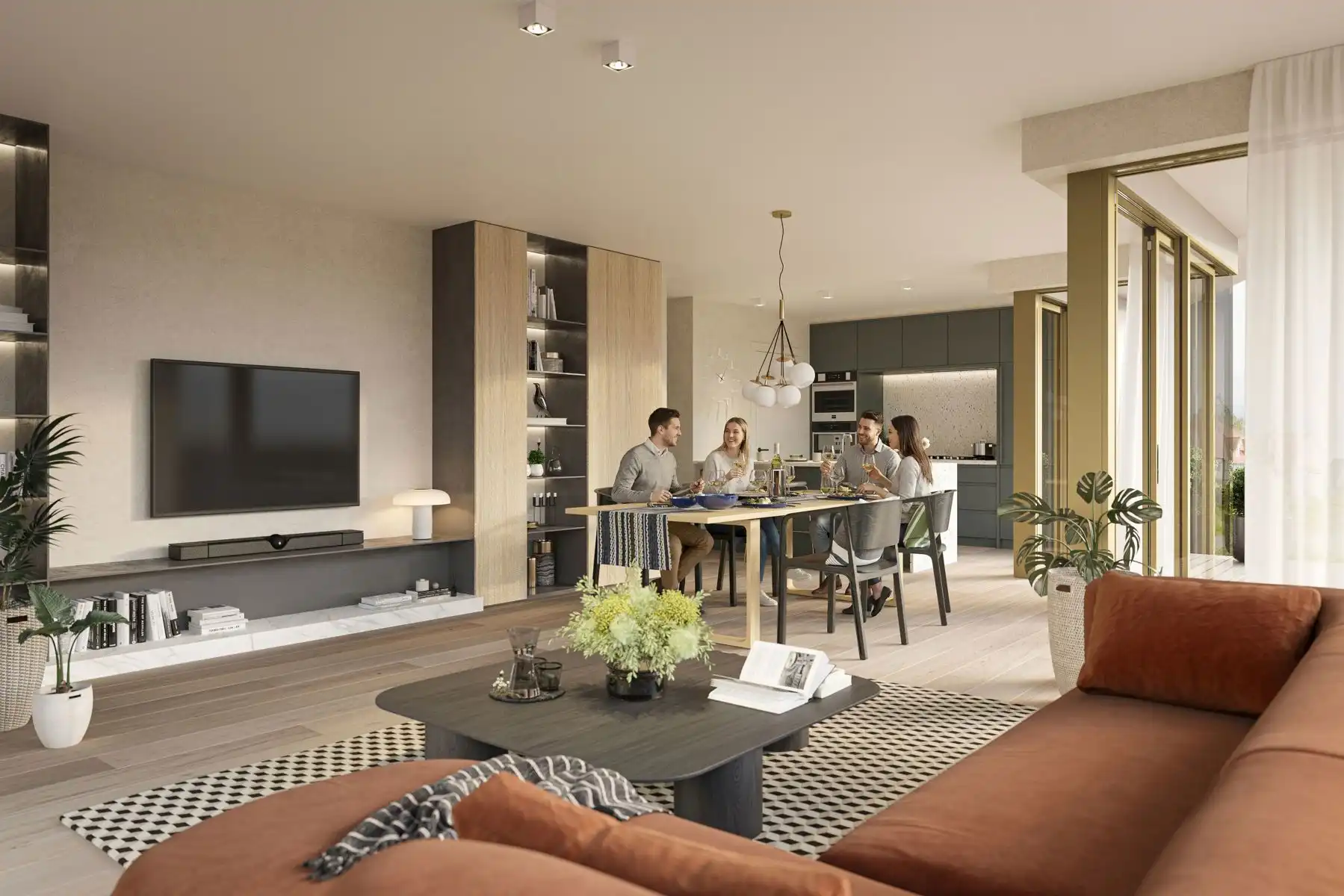 Modern appartement in nieuwbouwresidentie Lucy foto {{pictureIndex}}