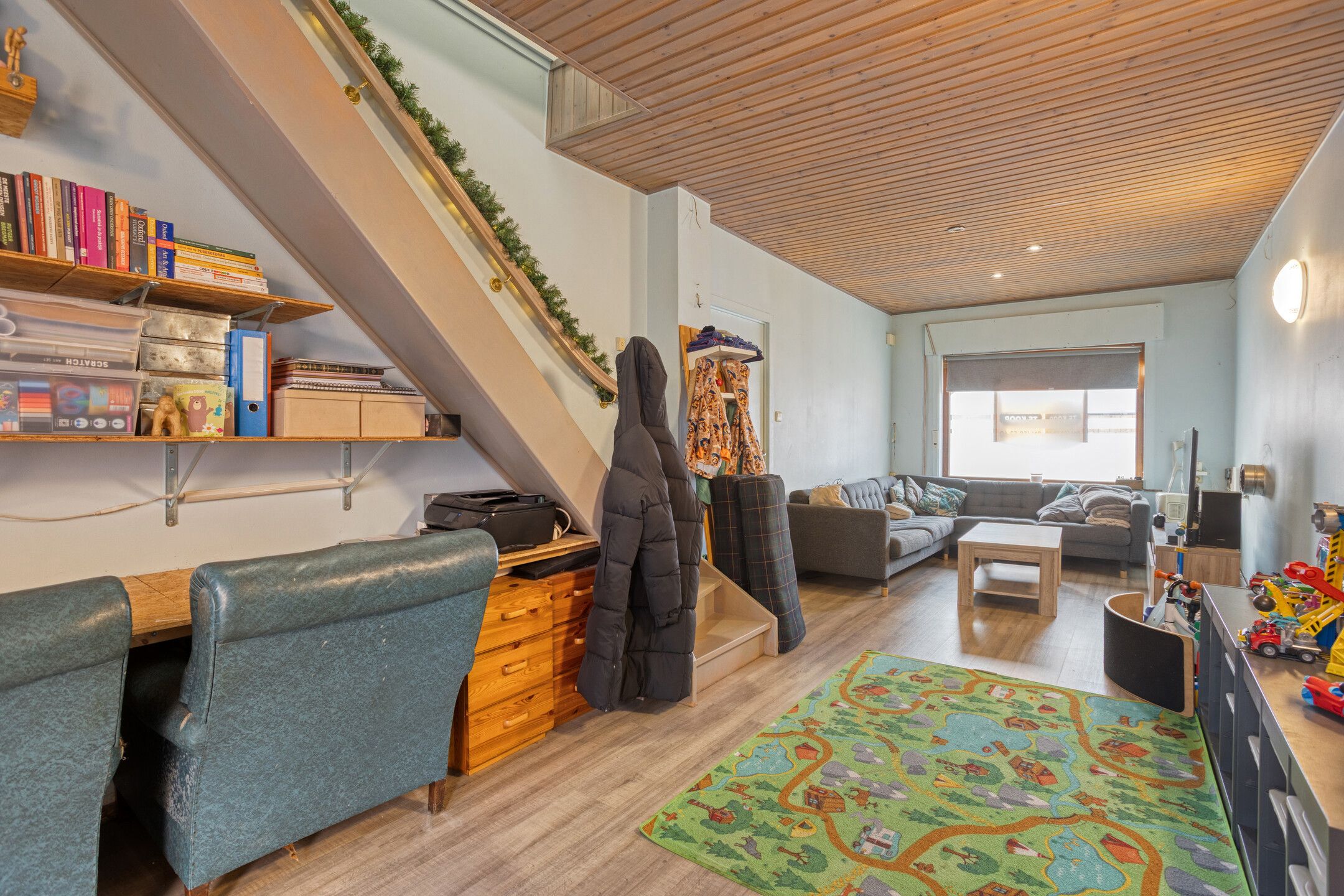 Rijwoning met twee slaapkamers, tuin en garage te Wilsele foto 2