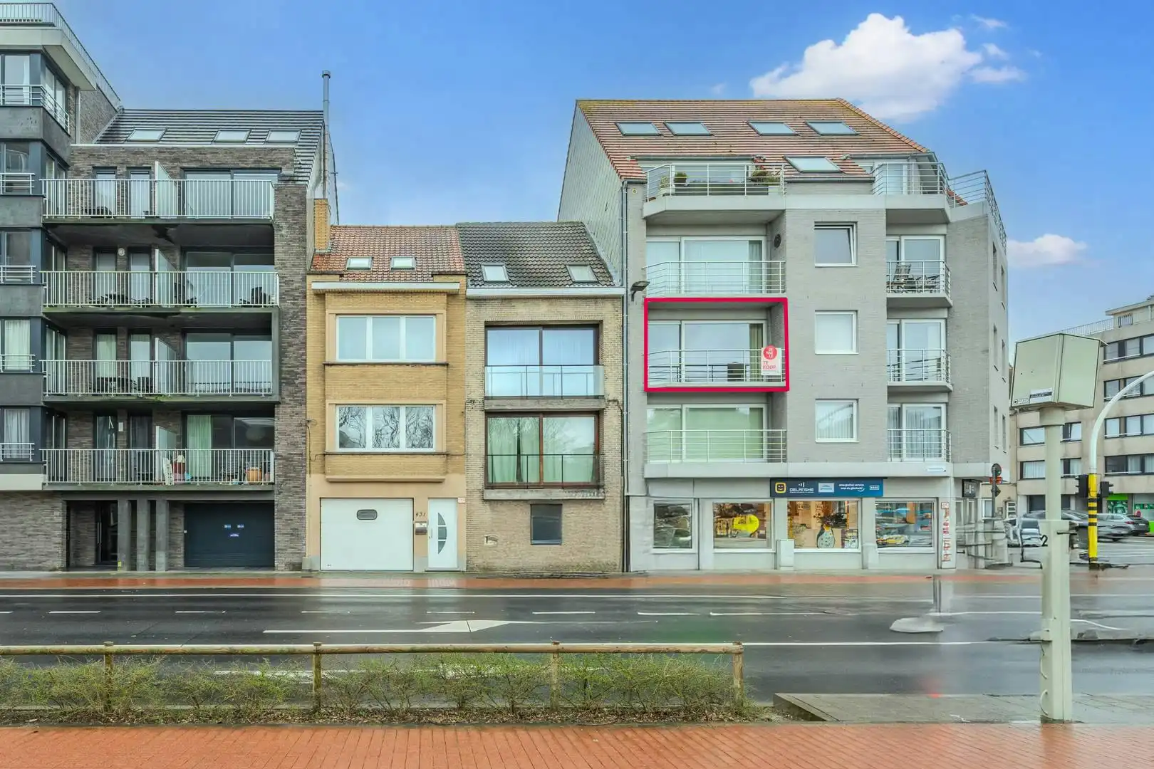 2-slaapkamerappartement op 400m van het strand te Oostende foto {{pictureIndex}}