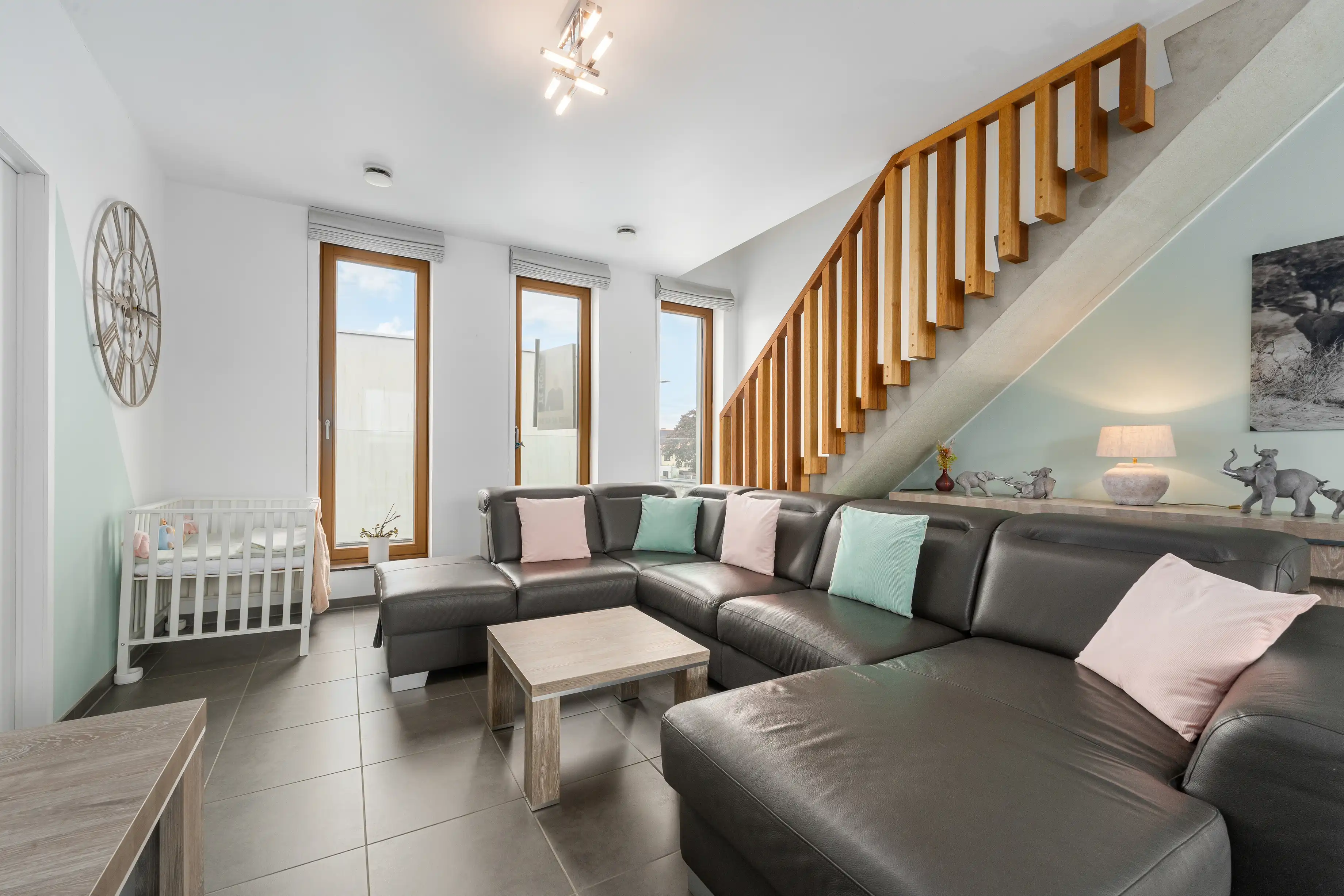 Duplex-appartement met 3 slp, zonneterras en 2 autostaanpl foto 11