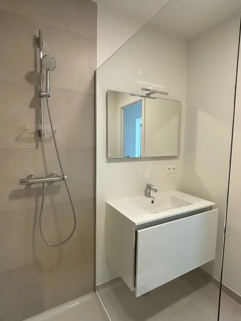 Stijlvol nieuwbouwappartement met 2 slaapkamers, ruim terras, ondergrondse staanplaats en berging in Residentie Groenloo – Koningslo (Vilvoorde) foto 21