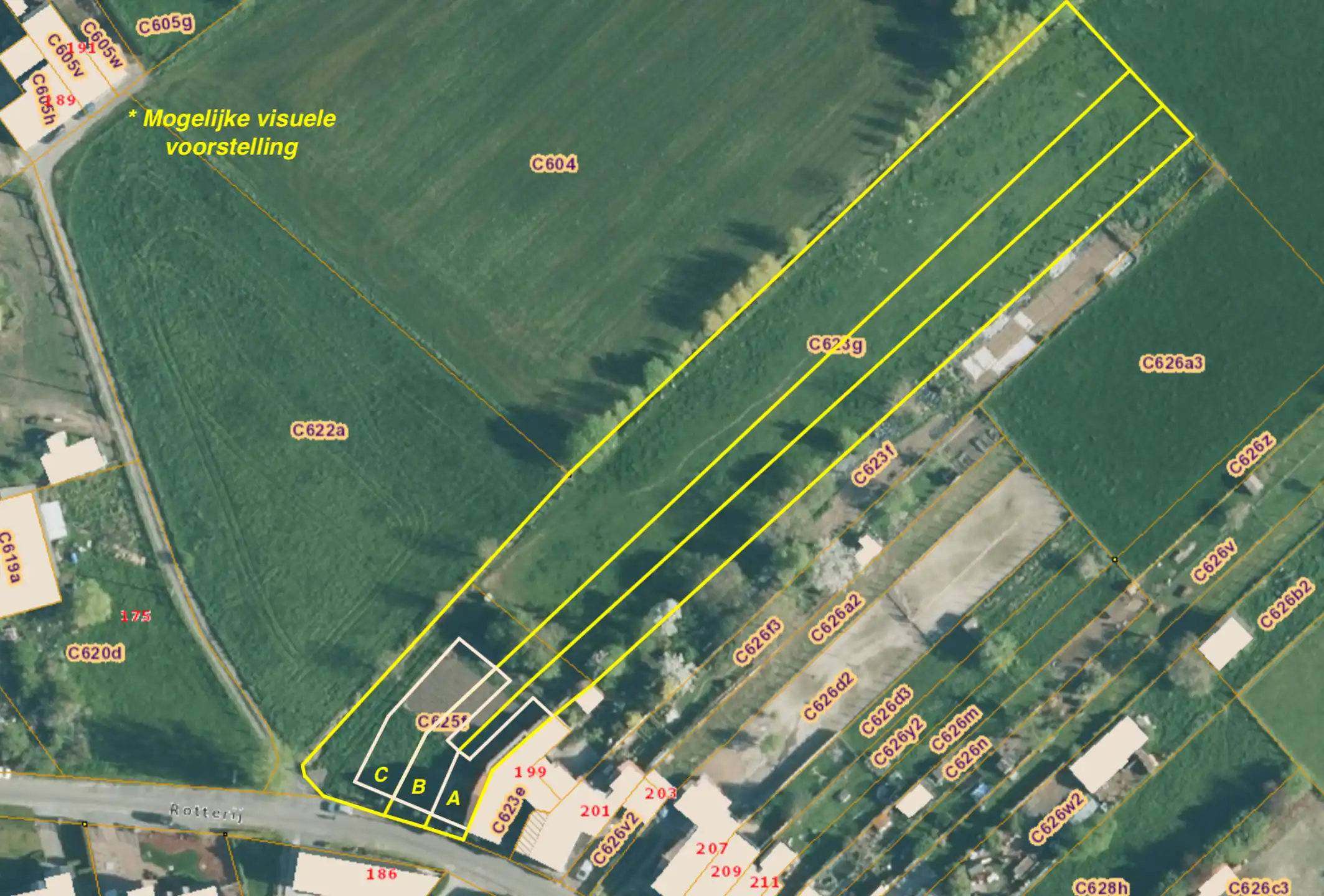 Fantastisch gelegen bouwgrond voor 3 woningen in het groen! foto 4
