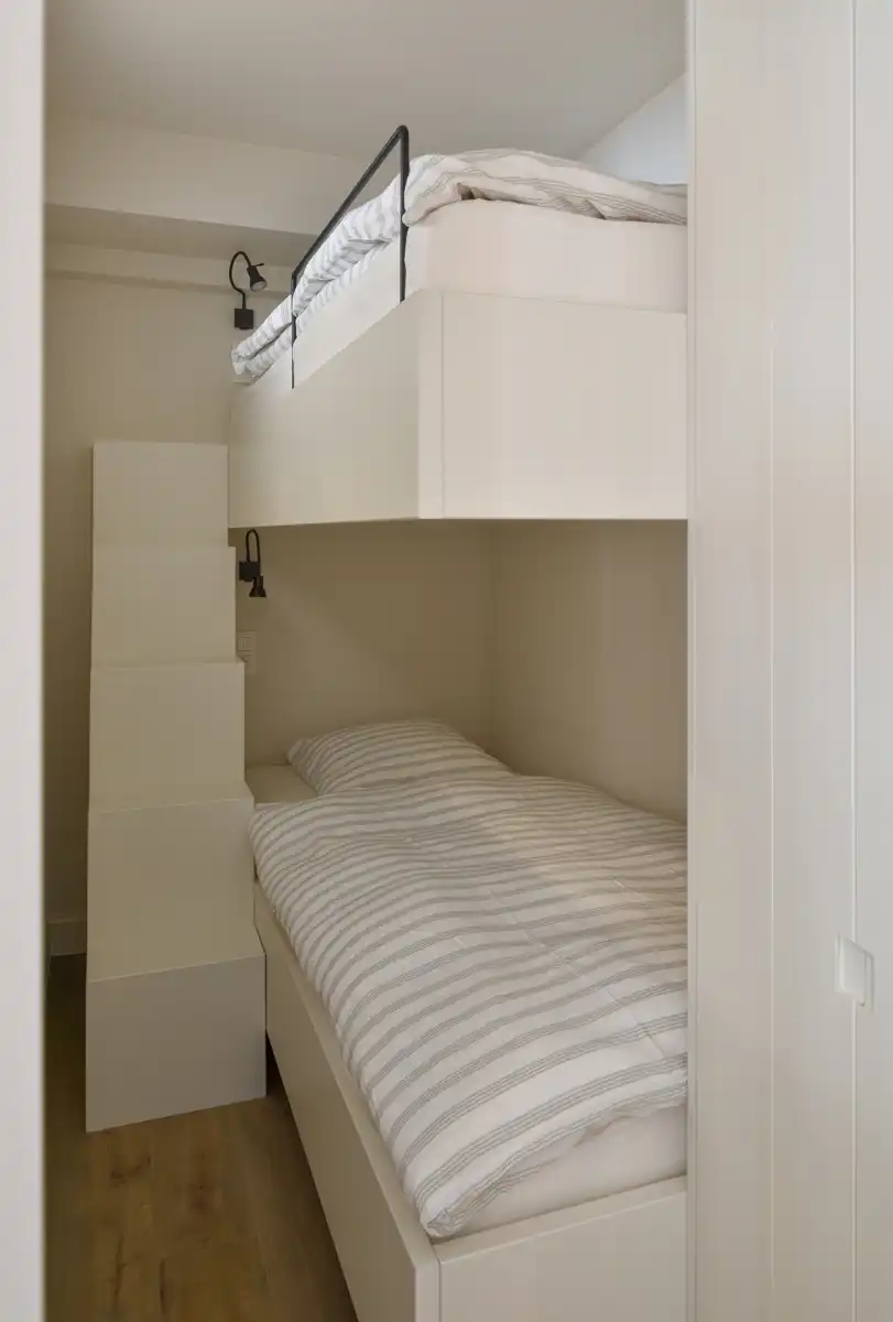 Gerenoveerd appartement met zijdelings zeezicht in het Zoute foto 5