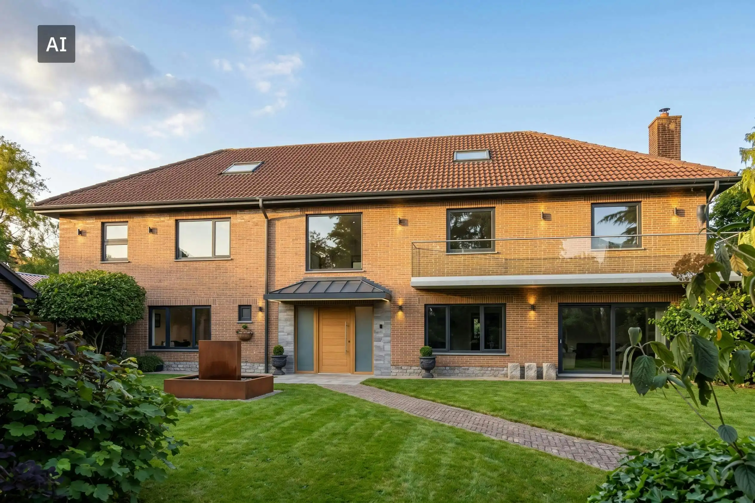 Deels te renoveren villa of tweewoonst in Boom met parktuin foto 41