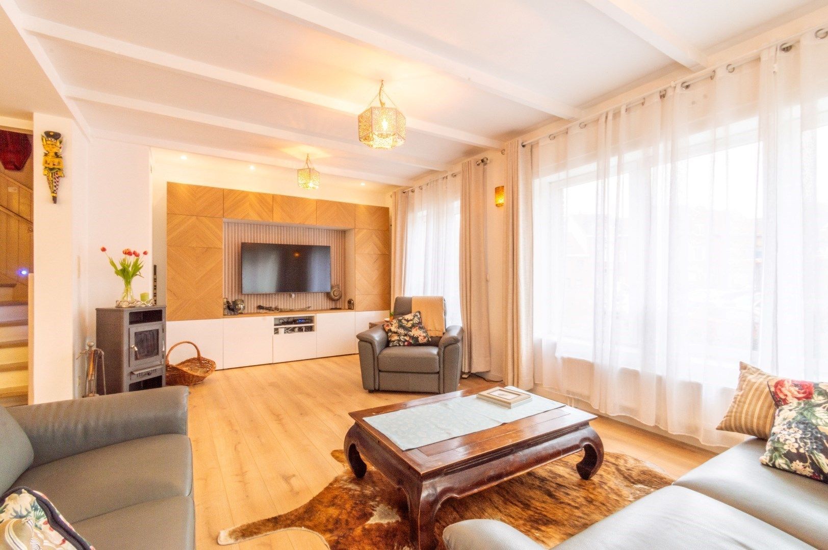 INSTAPKLARE WONING MET 2 SLP + BUREAU & ZUID-TUIN ! foto 9