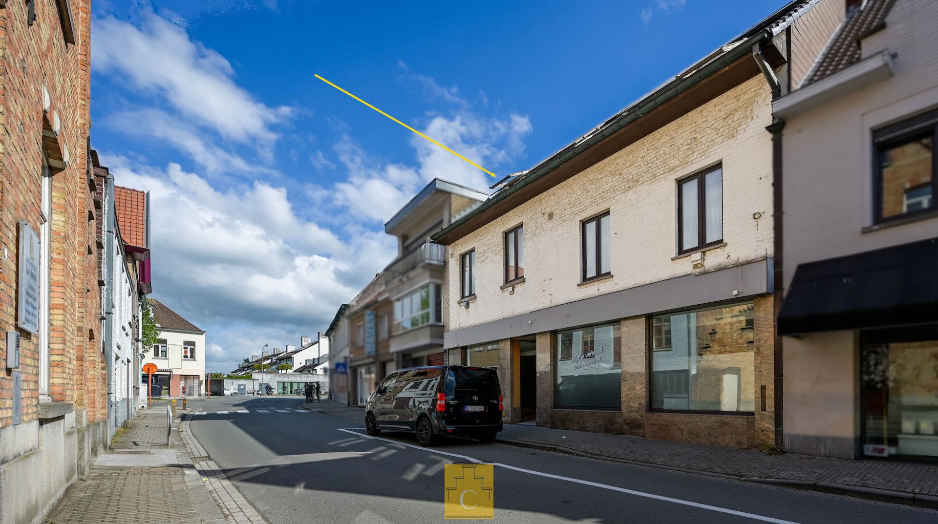 Ruim handelspand met duplexwoonst in het centrum van Loppem foto 3
