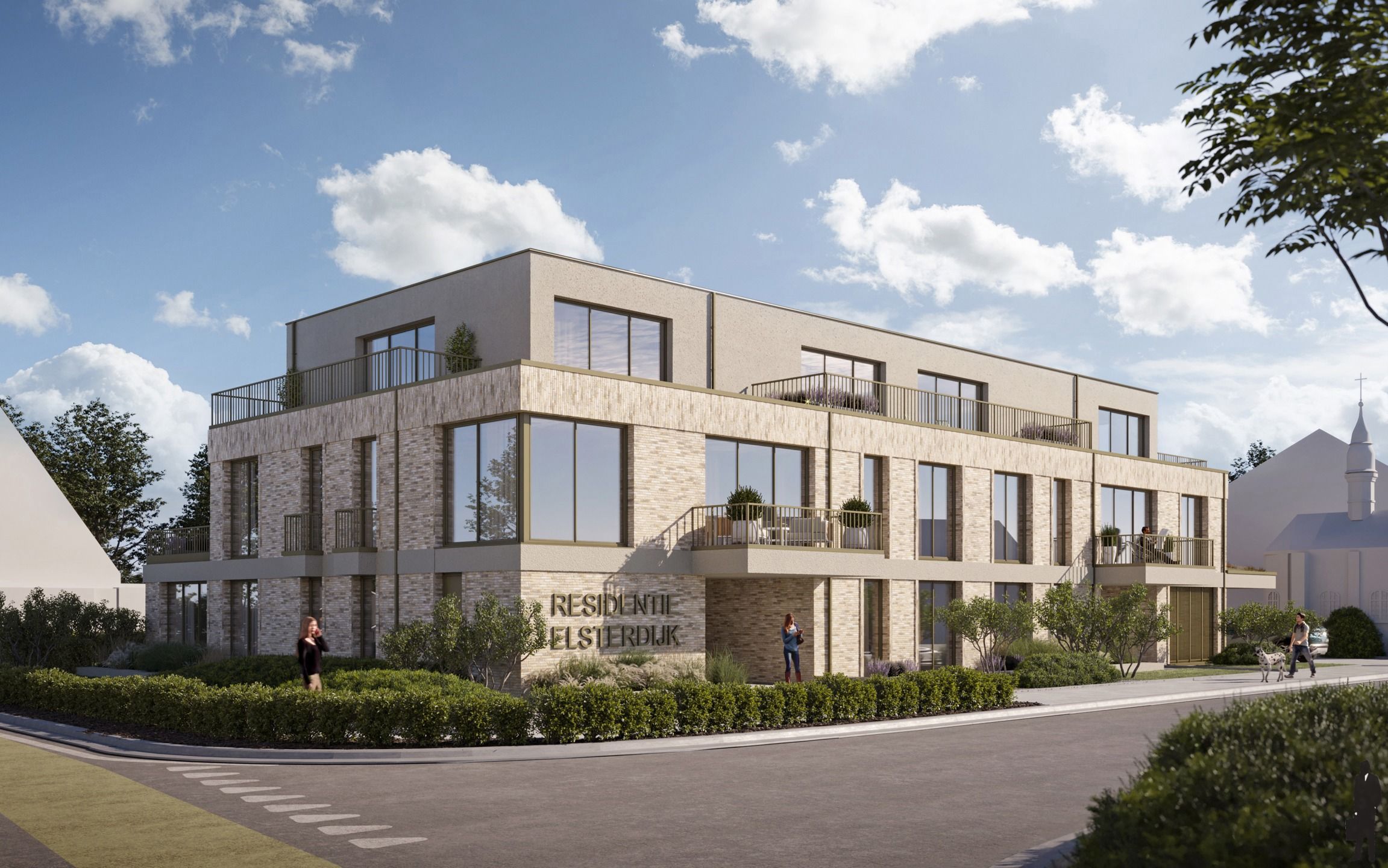  AANKOOP MOGELIJK AAN 6% BTW!  Nieuwbouwproject "Residentie ELSTERDIJK" bestaande uit 12 moderne appartementen in het centrum van Meer!  foto {{pictureIndex}}