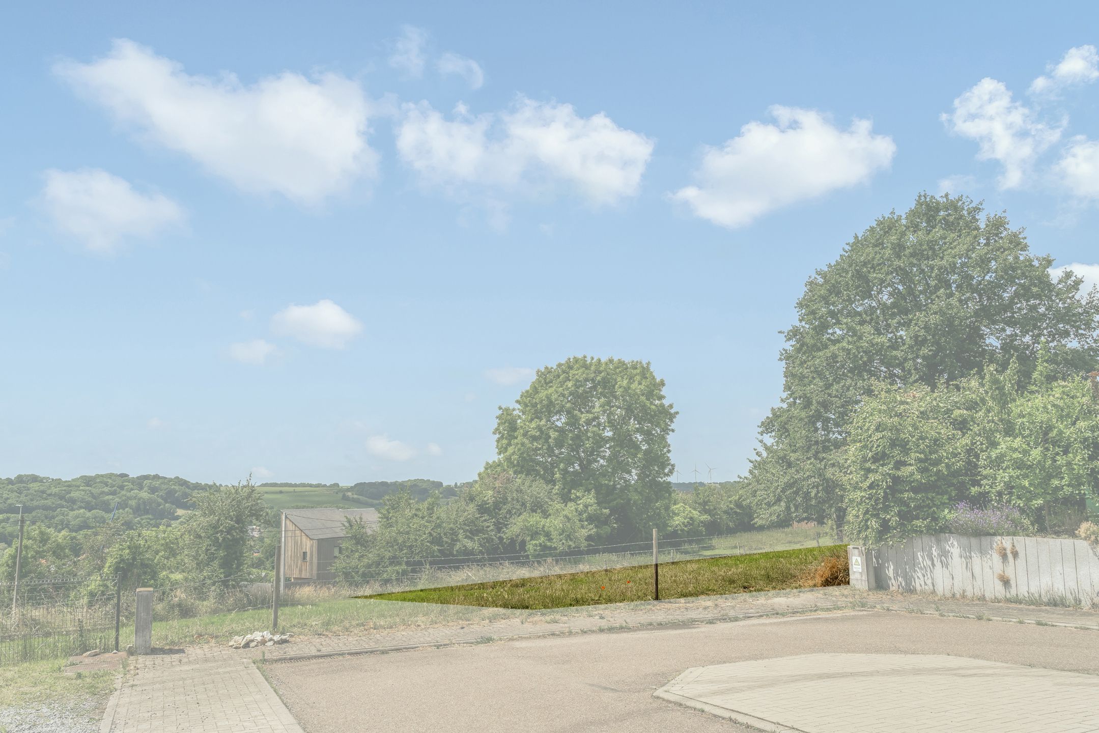 Vrijstaande bouwgrond van 12a58ca met uniek zicht foto 4
