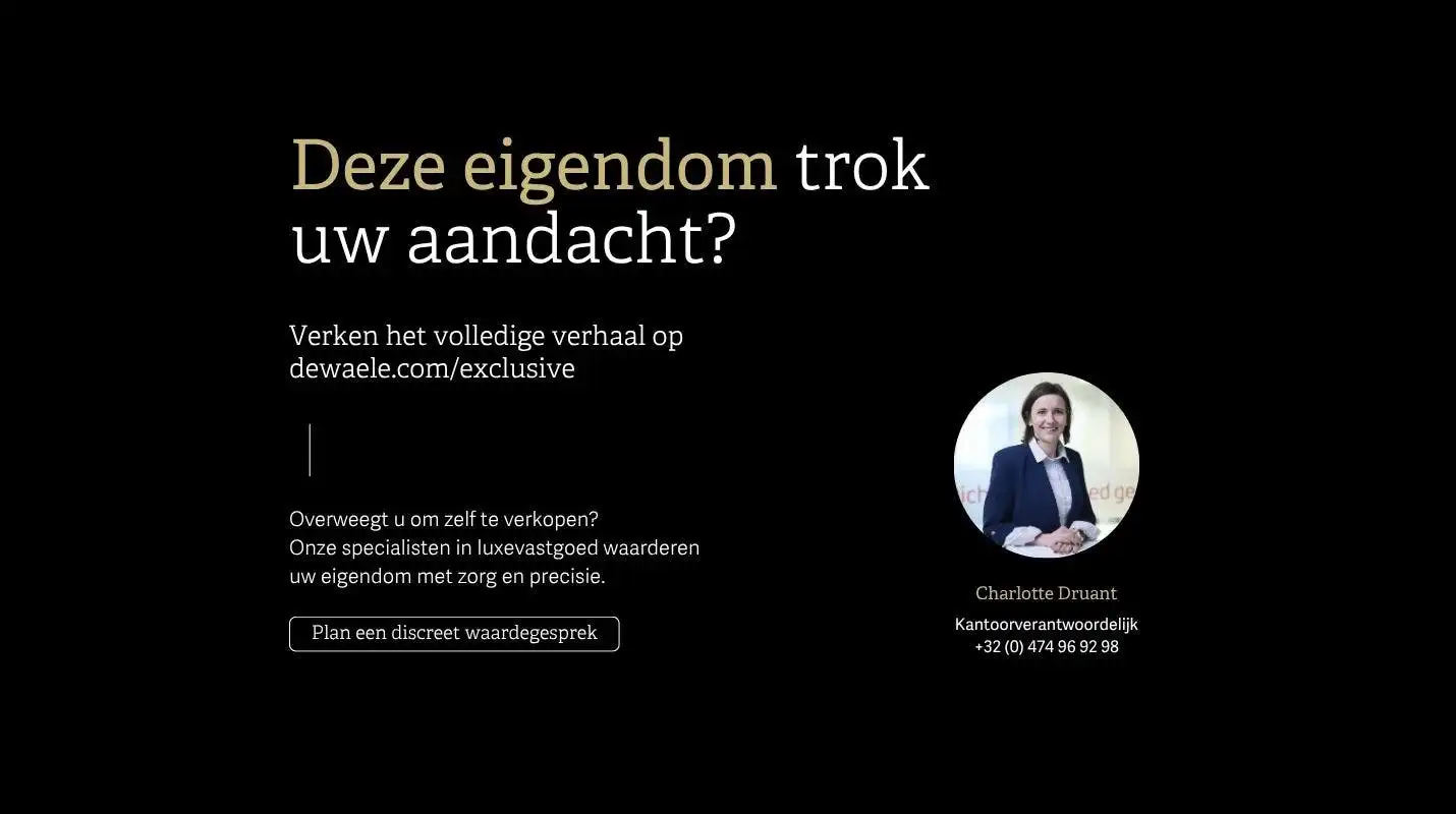 Exclusieve villa met tuin en zwembad op 1,6 ha in Krombeke foto 30