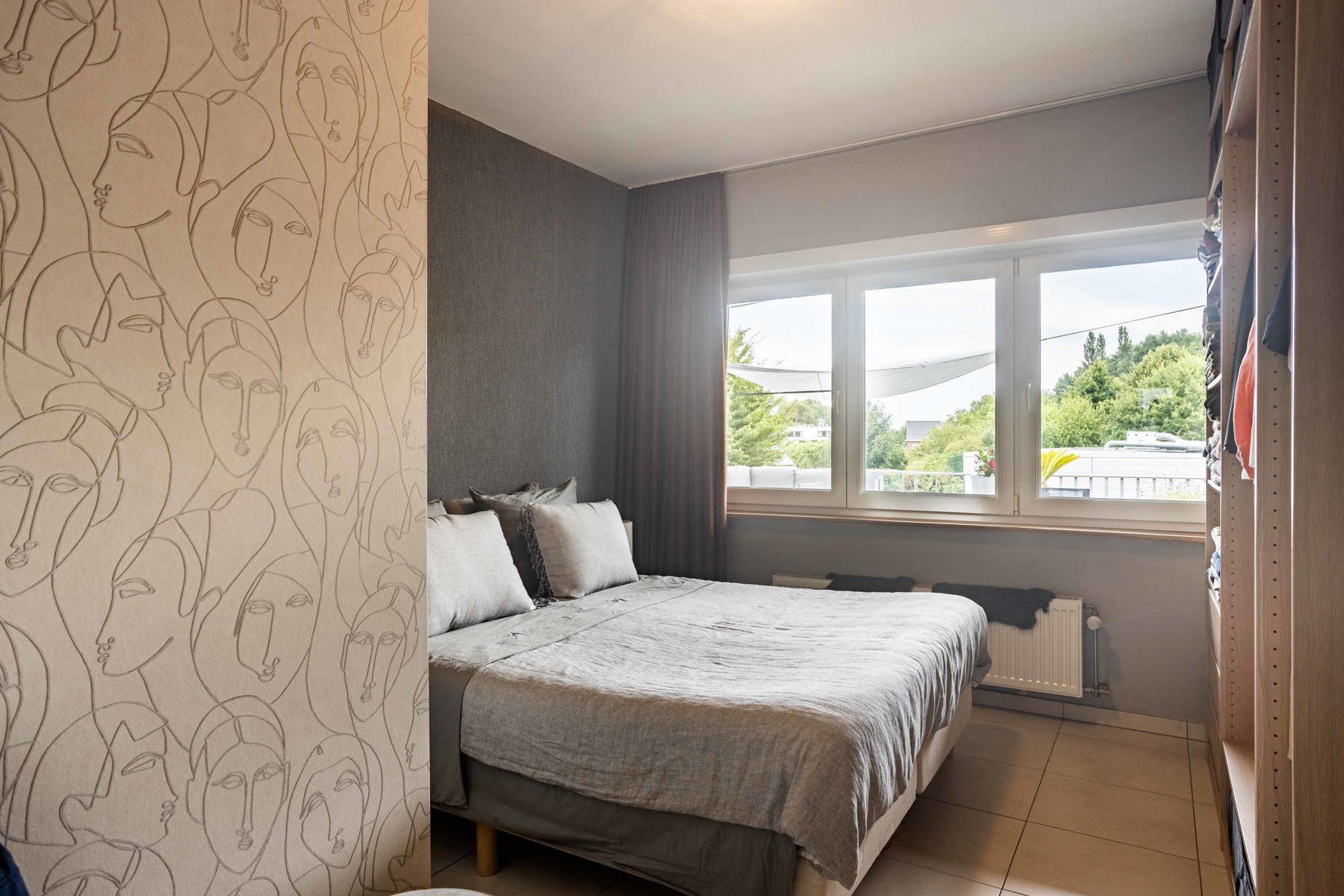 Stijlvol app. met 3 slaapkamers, ruim terras en staanplaats foto 19