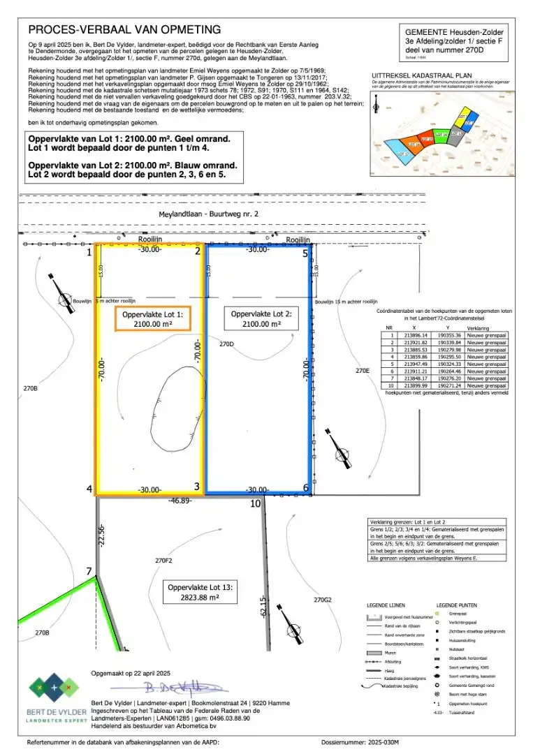Lot 1 | Exclusieve bouwgrond aan Kasteel Meylandt foto 5