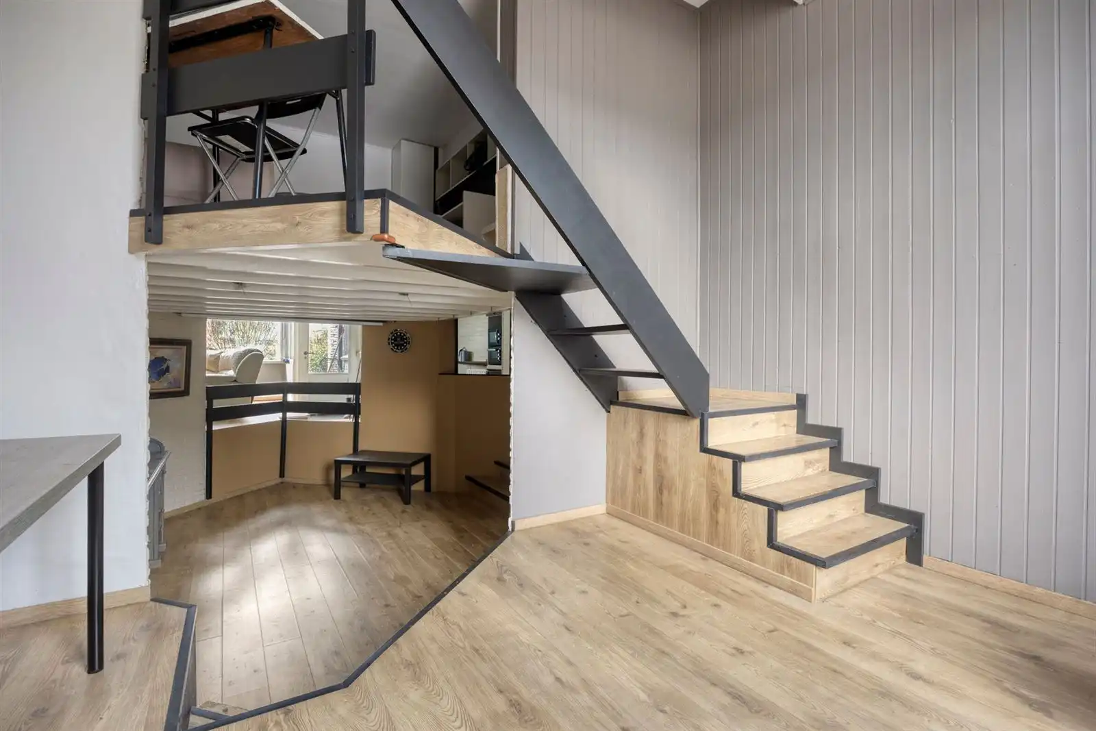 Kangoeroe woning: verweven 1 slpk appt met ruime woning  foto 4