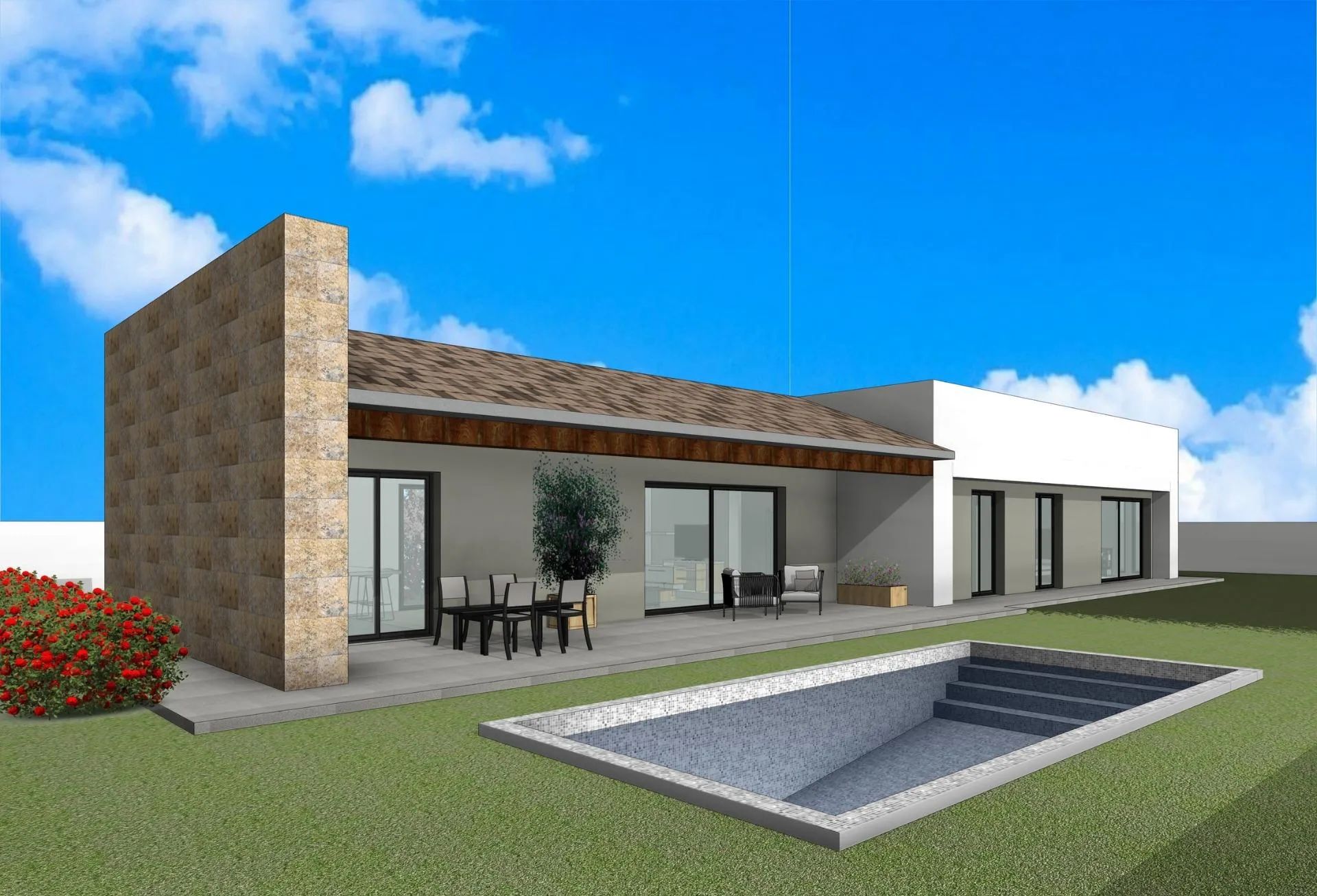 Betoverende nieuwbouw villa in Pinoso: een luxe oase van rust en stijl foto {{pictureIndex}}
